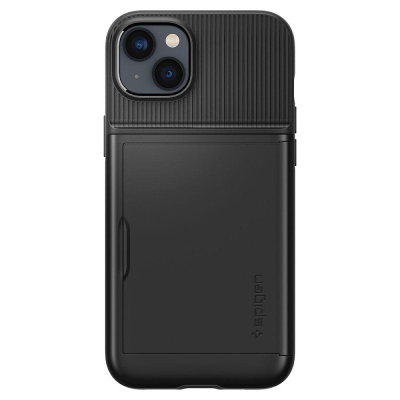 Spigen Slim Armor CS dėklas iPhone 14 Plus - juodas