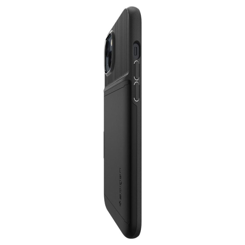Spigen Slim Armor CS dėklas iPhone 14 Plus - juodas