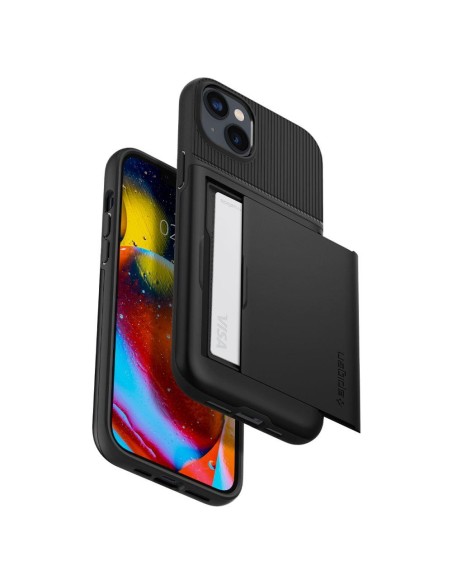 Spigen Slim Armor CS dėklas iPhone 14 Plus - juodas Spigen Slim Armor CS dėklas iPhone 14 Plus - juodas