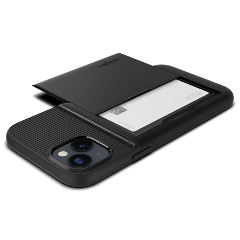 Spigen Slim Armor CS dėklas iPhone 14 Plus - juodas