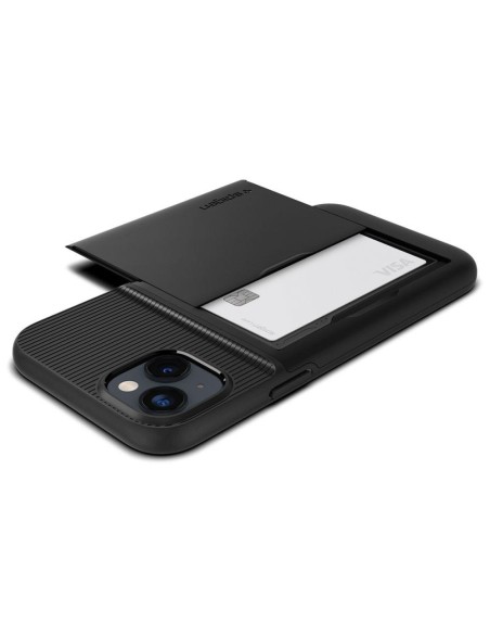 Spigen Slim Armor CS dėklas iPhone 14 Plus - juodas Spigen Slim Armor CS dėklas iPhone 14 Plus - juodas