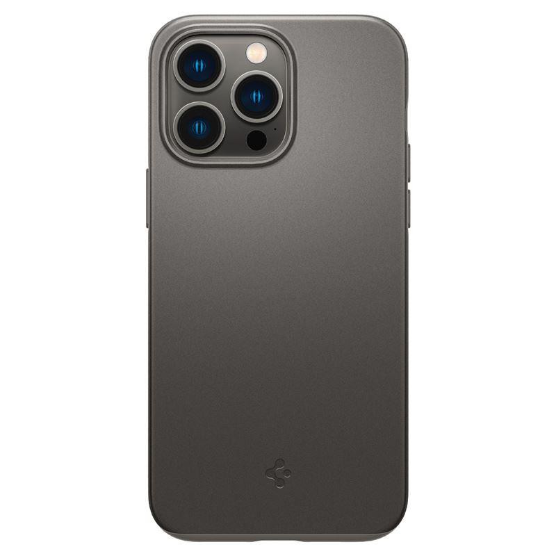 Spigen Thin Fit dėklas iPhone 14 Pro Max - tamsiai pilkas Spigen Thin Fit dėklas iPhone 14 Pro Max - tamsiai pilkas