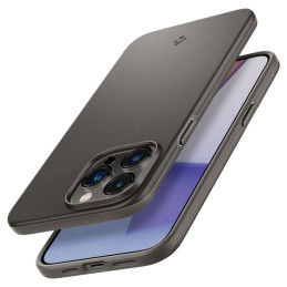 Spigen Thin Fit dėklas iPhone 14 Pro Max - tamsiai pilkas