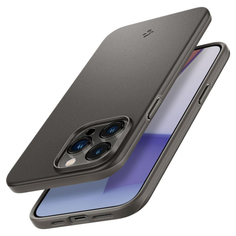 Spigen Thin Fit dėklas iPhone 14 Pro Max - tamsiai pilkas