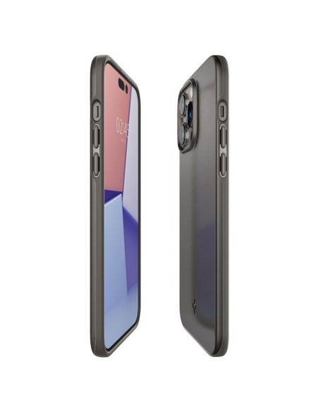 Spigen Thin Fit dėklas iPhone 14 Pro Max - tamsiai pilkas Spigen Thin Fit dėklas iPhone 14 Pro Max - tamsiai pilkas