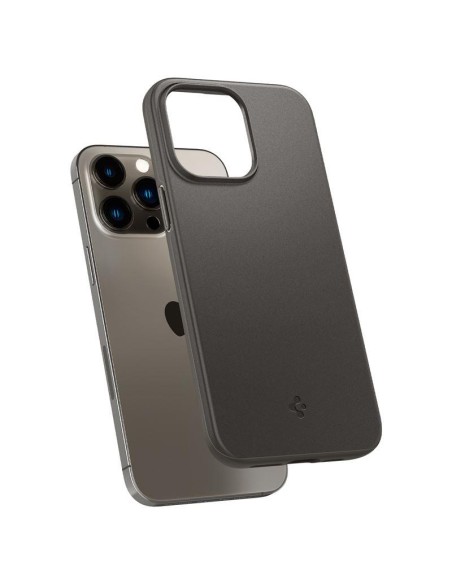 Spigen Thin Fit dėklas iPhone 14 Pro Max - tamsiai pilkas Spigen Thin Fit dėklas iPhone 14 Pro Max - tamsiai pilkas