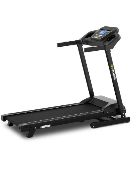 Elektrinis bėgimo takelis Gymrex LCD SD/USB/MP3 120 kg 12 km/val.