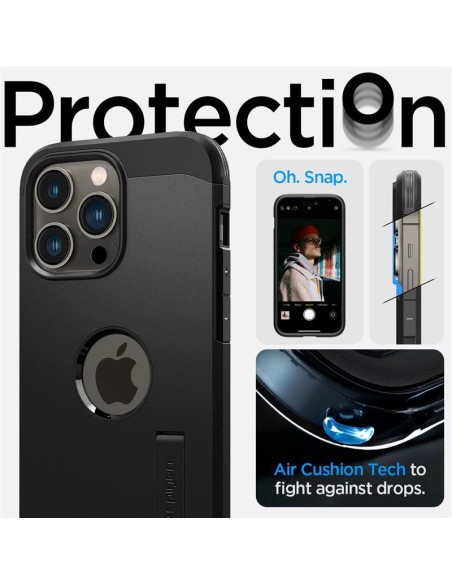 Spigen Tough Armor MagSafe dėklas iPhone 14 Pro - juodas Spigen Tough Armor MagSafe dėklas iPhone 14 Pro - juodas
