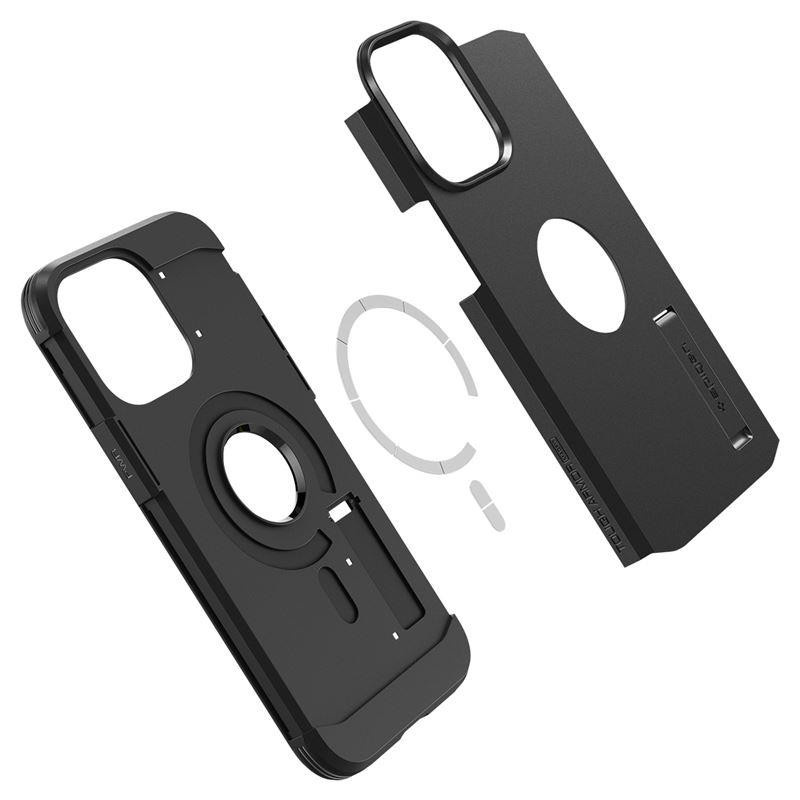 Spigen Tough Armor MagSafe dėklas iPhone 14 Pro - juodas
