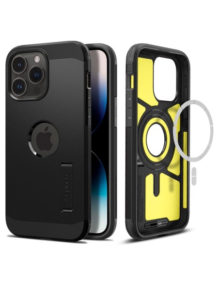 Spigen Tough Armor MagSafe dėklas iPhone 14 Pro - juodas Spigen Tough Armor MagSafe dėklas iPhone 14 Pro - juodas
