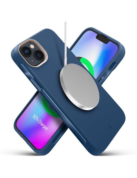 Spigen Cyrill Ultra Color Mag dėklas su MagSafe, skirtas iPhone 14 Plus - tamsiai mėlynas