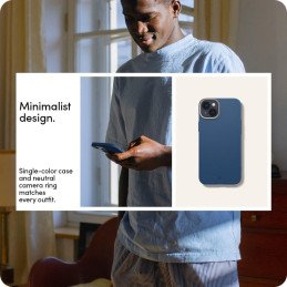 Spigen Cyrill Ultra Color Mag dėklas su MagSafe, skirtas iPhone 14 Plus - tamsiai mėlynas