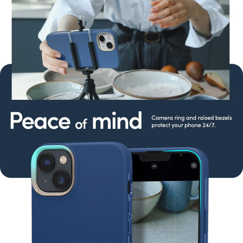 Spigen Cyrill Ultra Color Mag dėklas su MagSafe, skirtas iPhone 14 Plus - tamsiai mėlynas