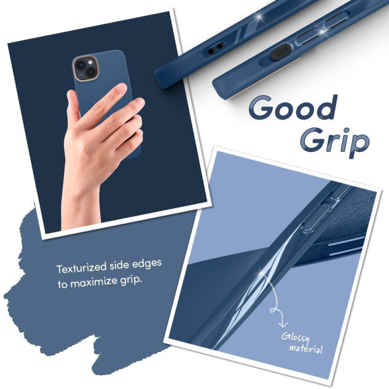 Spigen Cyrill Ultra Color Mag dėklas su MagSafe, skirtas iPhone 14 Plus - tamsiai mėlynas