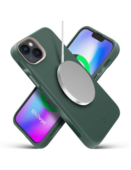 Spigen Cyrill Ultra Color Mag dėklas su MagSafe iPhone 14 Plus - tamsiai žalias Spigen Cyrill Ultra Color Mag dėklas su MagSafe iPhone 14 Plus - tamsiai žalias