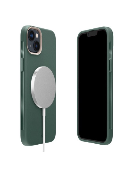 Spigen Cyrill Ultra Color Mag dėklas su MagSafe iPhone 14 Plus - tamsiai žalias Spigen Cyrill Ultra Color Mag dėklas su MagSafe iPhone 14 Plus - tamsiai žalias