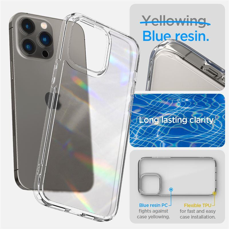 Spigen Ultra Hybrid dėklas iPhone 14 Pro Max - matinis-permatomas Spigen Ultra Hybrid dėklas iPhone 14 Pro Max - matinis-permatomas