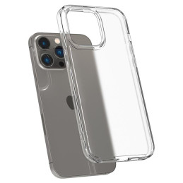 Spigen Ultra Hybrid dėklas iPhone 14 Pro Max - matinis-permatomas