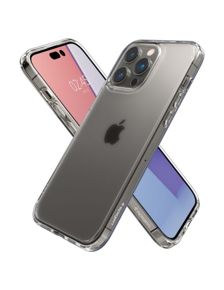 Spigen Ultra Hybrid dėklas iPhone 14 Pro Max - matinis-permatomas Spigen Ultra Hybrid dėklas iPhone 14 Pro Max - matinis-permatomas