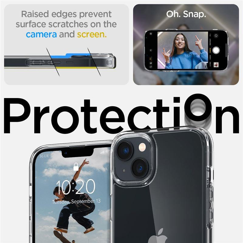 Spigen Ultra Hybrid dėklas iPhone 14 Plus - skaidrus