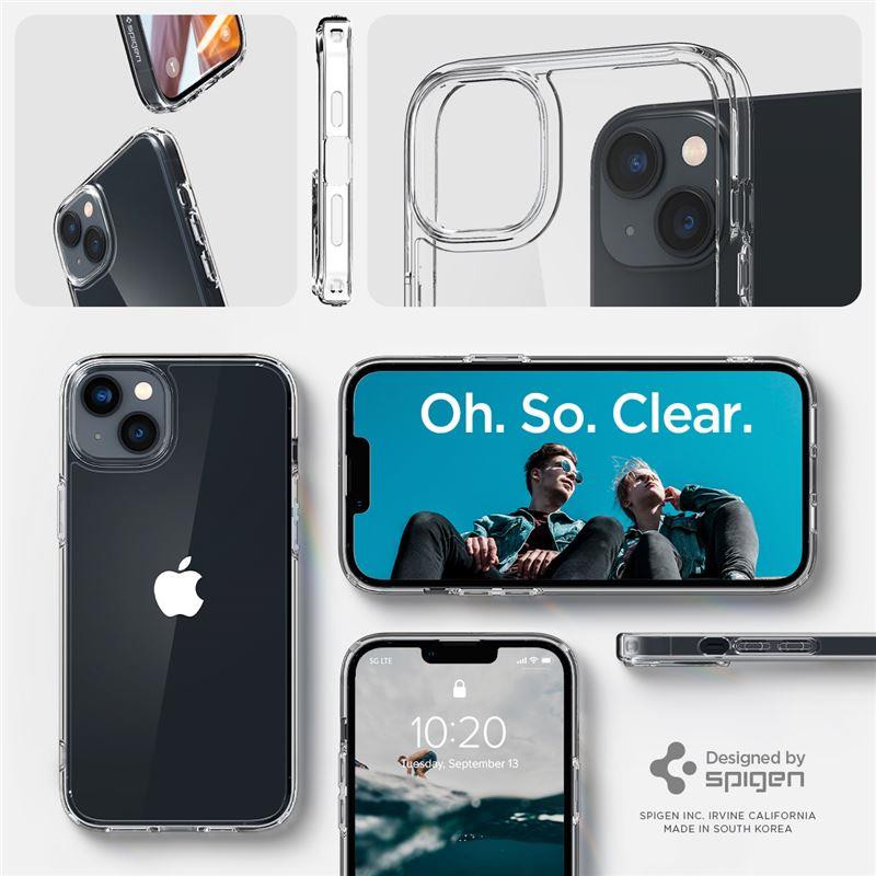 Spigen Ultra Hybrid dėklas iPhone 14 Plus - skaidrus