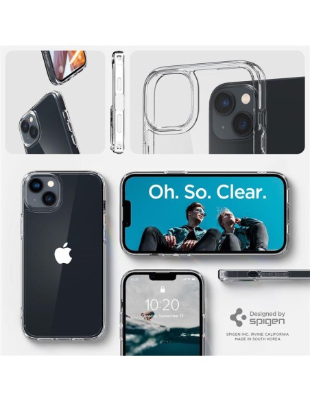 Spigen Ultra Hybrid dėklas iPhone 14 Plus - skaidrus Spigen Ultra Hybrid dėklas iPhone 14 Plus - skaidrus