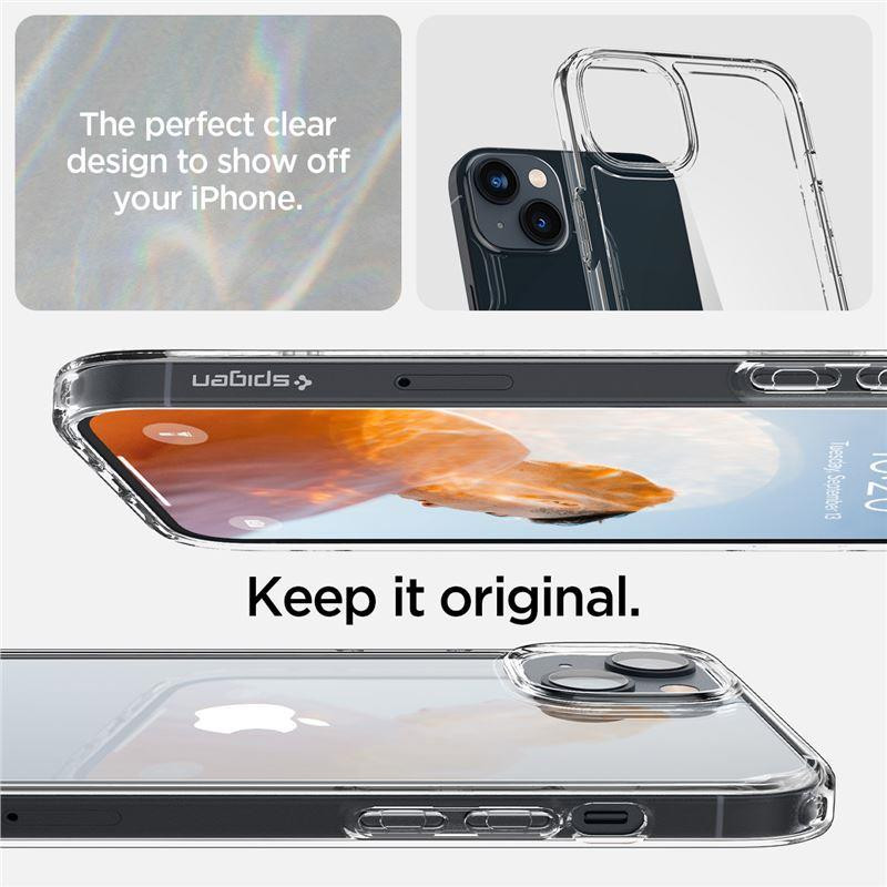 Spigen Ultra Hybrid dėklas iPhone 14 Plus - skaidrus