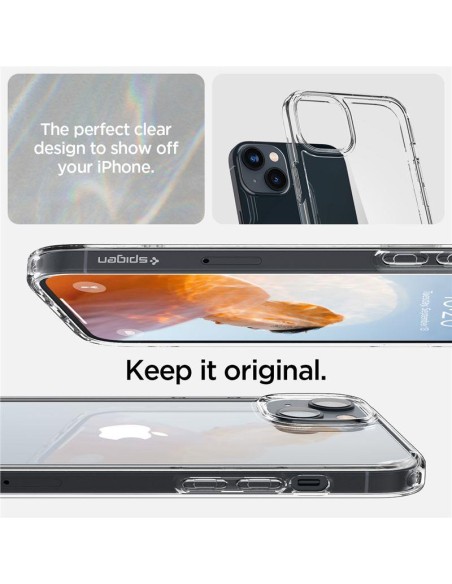 Spigen Ultra Hybrid dėklas iPhone 14 Plus - skaidrus Spigen Ultra Hybrid dėklas iPhone 14 Plus - skaidrus
