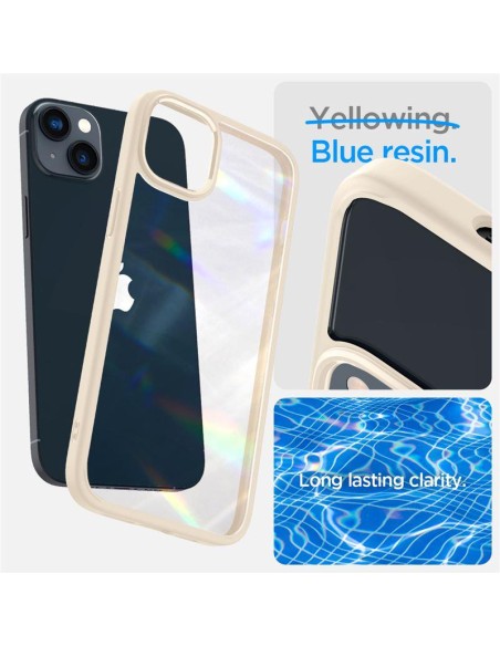 Spigen Ultra Hybrid dėklas iPhone 14 Plus - smėlio