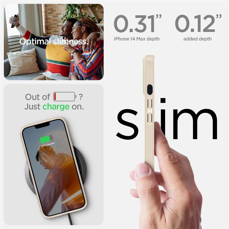 Spigen Ultra Hybrid dėklas iPhone 14 Plus - smėlio