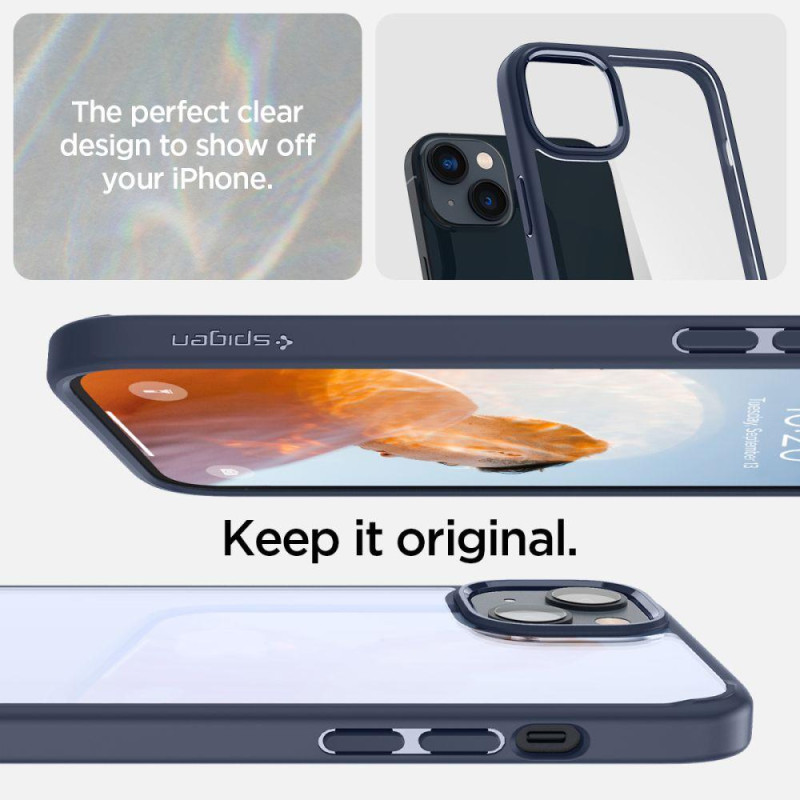 Spigen Ultra Hybrid dėklas iPhone 14 Plus - mėlynas