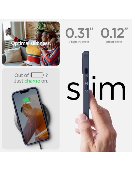 Spigen Ultra Hybrid dėklas iPhone 14 Plus - mėlynas