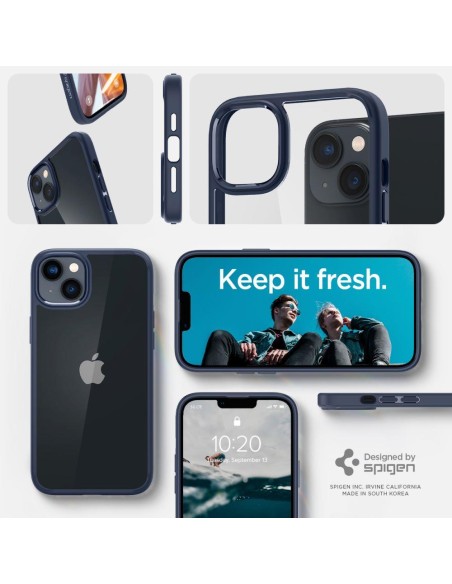 Spigen Ultra Hybrid dėklas iPhone 14 Plus - mėlynas