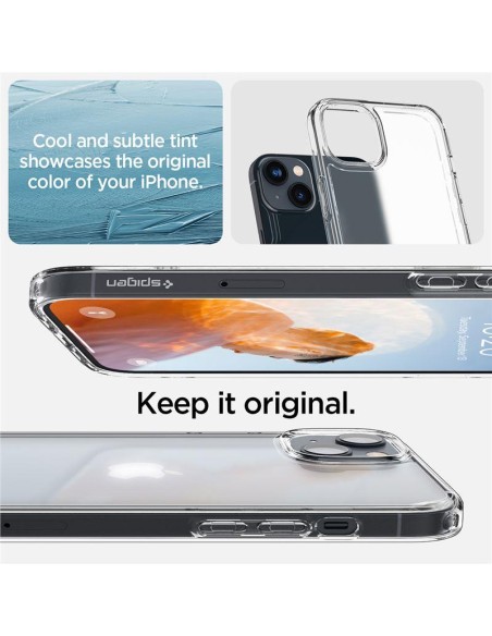 Spigen Ultra Hybrid dėklas iPhone 14 Plus - matinis ir skaidrus Spigen Ultra Hybrid dėklas iPhone 14 Plus - matinis ir skaidrus