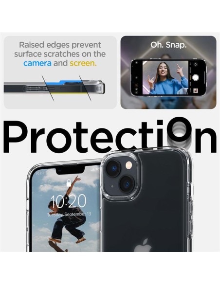 Spigen Ultra Hybrid dėklas iPhone 14 Plus - matinis ir skaidrus Spigen Ultra Hybrid dėklas iPhone 14 Plus - matinis ir skaidrus