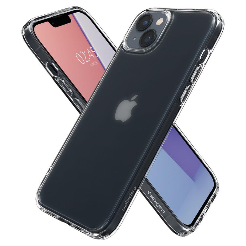 Spigen Ultra Hybrid dėklas iPhone 14 Plus - matinis ir skaidrus