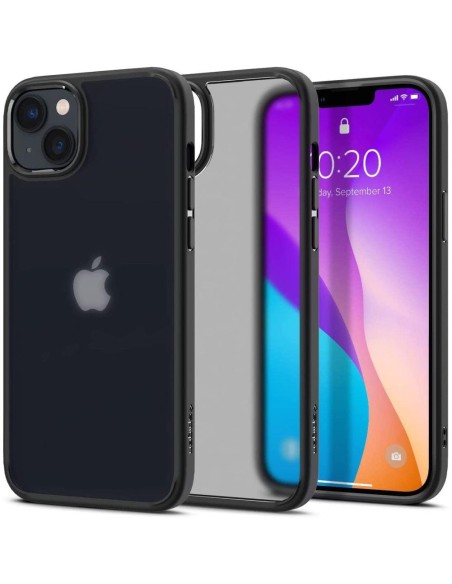 Spigen Ultra Hybrid dėklas, skirtas iPhone 14 Plus - matinė juoda