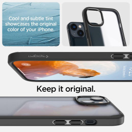Spigen Ultra Hybrid dėklas, skirtas iPhone 14 Plus - matinė juoda