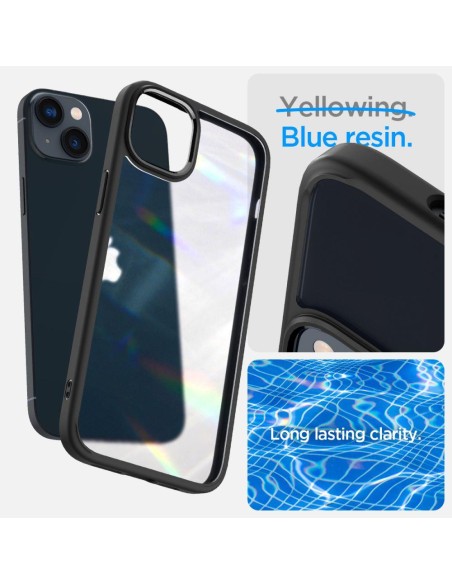 Spigen Ultra Hybrid dėklas, skirtas iPhone 14 Plus - matinė juoda