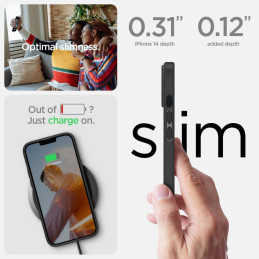 Spigen Ultra Hybrid dėklas, skirtas iPhone 14 Plus - matinė juoda