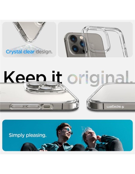 Spigen Ultra Hybrid dėklas iPhone 14 Pro - skaidrus Spigen Ultra Hybrid dėklas iPhone 14 Pro - skaidrus