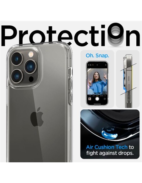 Spigen Ultra Hybrid dėklas iPhone 14 Pro - skaidrus Spigen Ultra Hybrid dėklas iPhone 14 Pro - skaidrus