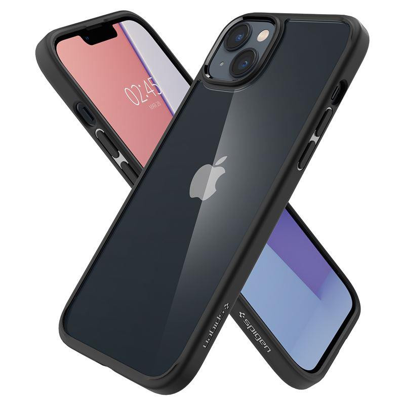 Spigen Ultra Hybrid dėklas iPhone 14 - matinė juoda