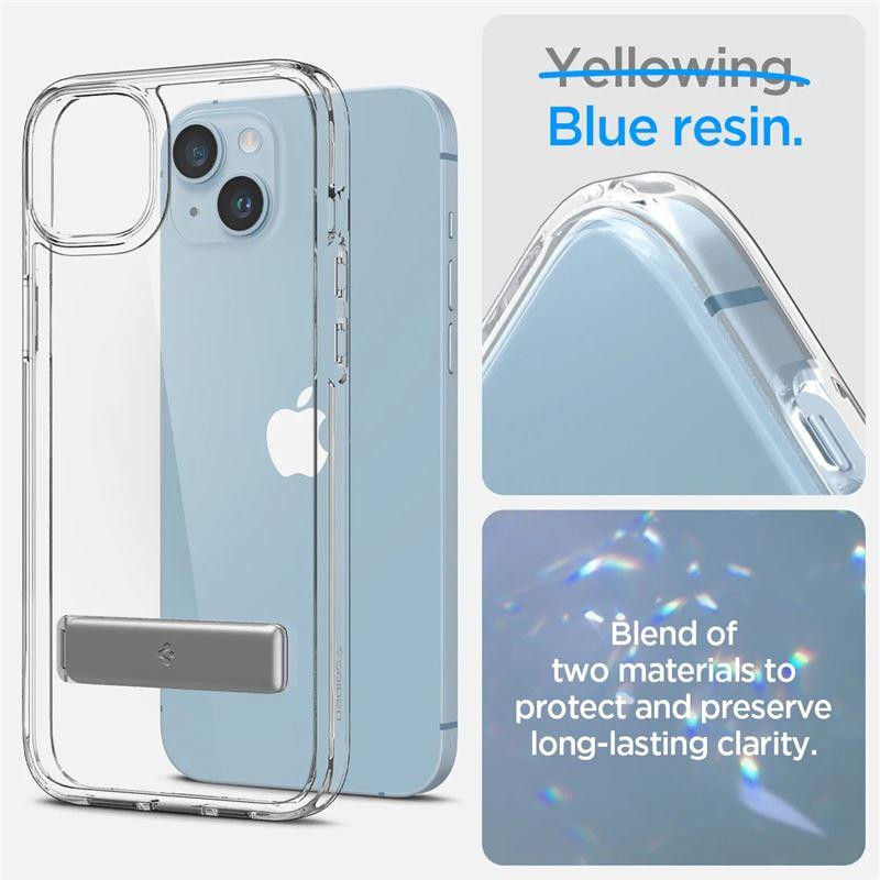 Spigen Ultra Hybrid S dėklas iPhone 14 Plus - skaidrus