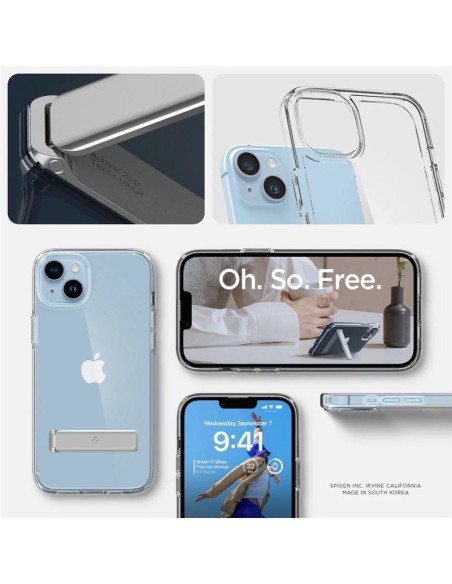 Spigen Ultra Hybrid S dėklas iPhone 14 Plus - skaidrus Spigen Ultra Hybrid S dėklas iPhone 14 Plus - skaidrus
