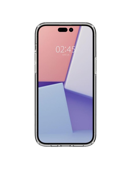 Spigen Ultra Hybrid Mag Dėklas su MagSafe, skirtas iPhone 14 Pro Max – skaidrus ir baltas Spigen Ultra Hybrid Mag Dėklas su MagSafe, skirtas iPhone 14 Pro Max – skaidrus ir baltas