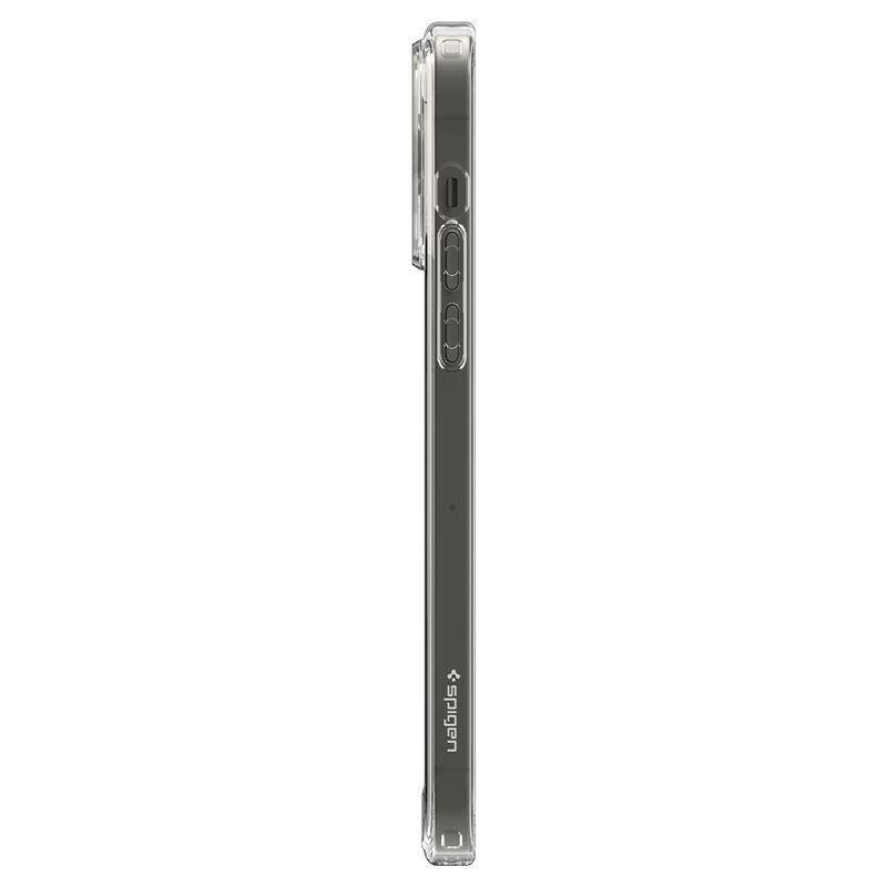 Spigen Ultra Hybrid Mag Dėklas su MagSafe, skirtas iPhone 14 Pro Max – skaidrus ir baltas