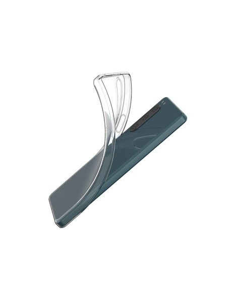 Ultra Clear 0,5 mm dėklas, skirtas Sony Xperia 5 IV plonu dangteliu, skaidrus Ultra Clear 0,5 mm dėklas, skirtas Sony Xperia 5 IV plonu dangteliu, skaidrus