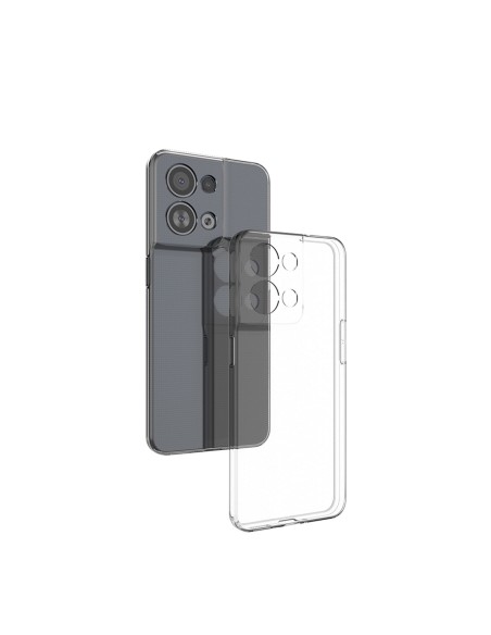 Ultra Clear 0,5 mm dėklas, skirtas Oppo Reno 8 plonam dangčiui, skaidrus Ultra Clear 0,5 mm dėklas, skirtas Oppo Reno 8 plonam dangčiui, skaidrus