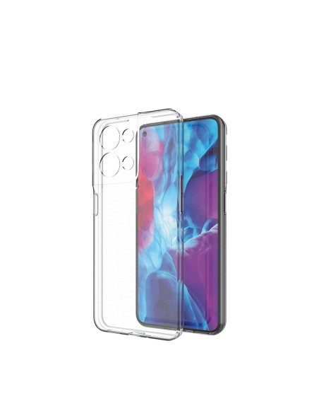 Ultra Clear 0,5 mm dėklas, skirtas Oppo Reno 8 Pro plonu dangteliu, skaidrus